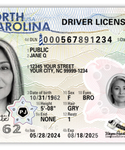 North Carolina Driving License