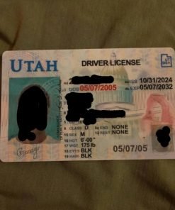 Utah Driving License