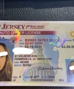 New Jersey Driving License