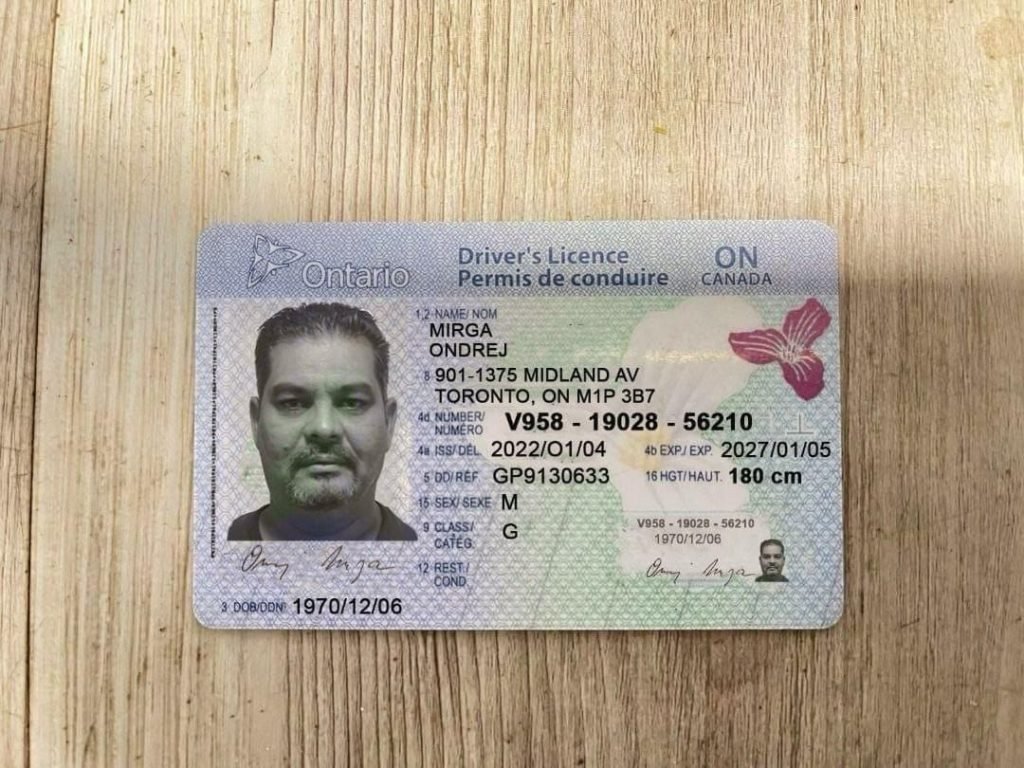 Ontario driving license | Order Ontario Driving License Online Canada